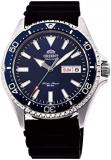 Orient Mens Analogue Automatic Watch with Rubber Strap RA-AA0006L19B, Silicone Blue, Bracelet