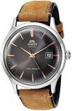 Orient 'Bambino Version IV' Japanese Automatic Stainless Steel and Leather Dress...