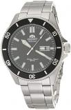 Orient RA-AA0008B Men's Kano Stainless Steel Black Bezel Black Dial Automatic Dive Watch