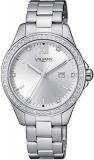 Vagary by Citizen Timeless Lady Women's Watch only time IU2-413-11 Steel with Crystals, Bracelet