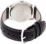 Metal Base, Synthetic Leather Strap Snoopy Watch (Black)