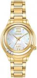 Citizen L Sunrise LS Mother of Pearl Stainless Steel Ladies Watch EM051258D