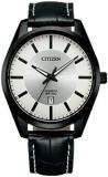 Citizen Quartz White Dial Black-Plated Men's Watch BI1035-09A