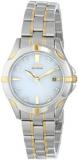 Citizen Eco-Drive Women's EW1934-59A Stainless Steel Two-Tone Watch with Diamond...
