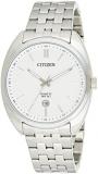 Citizen Quartz White Dial Stainless Steel Men's Watch BI5090-50A