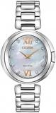 Citizen Ladies Eco-Drive Capella Diamond Accent Stainless Steel Watch EX1510-59D