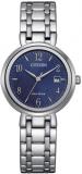Citizen Lady Blue Eco Drive Steel EW2690-81L time only Woman Watch