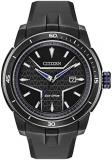 Citizen Eco-Drive Men's Marvel© Black Panther Watch, Black Ion Plated, Strap