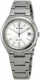 Citizen Chandler Eco-Drive Silver Dial Ladies Watch FE6021-88A
