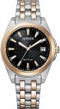 Citizen Women's Analogue Eco-Drive Watch with Stainless Steel Strap EO1213-85E, Multicolour, One Size, Bracelet