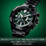 Citizen Watch AS7146-58W [PROMASTER Eco Drive Radio Clock Light in Black 2022 Green Edition] Watch Shipped from Japan