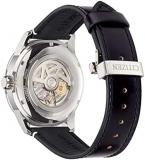 Citizen Collection NB3020-08A Men's Mechanical Silver Foil Lacquer Dial Black Watch