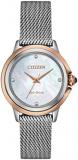 Citizen Watches EM0796-59Y Ceci Silver-Tone One Size