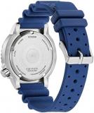 Citizen Men's Analogue Eco-Drive Watch with Polyurethane Strap BN0168-06L, Blue, Strap