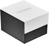 Citizen Men's Eco-Drive Weekender Brycen Chronograph Super Titanium Silver Case with Black Leather Strap,Gray Dial (Model: BL5558-15H)