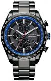 Citizen Watch AT8185-97E [Attesa ACT Line (Act Line) Eco-Drive Radio Clock Direct Flight Nissan Fairlady Z Collaboration Model Seiran Blue] Shipped from Japan Released in March 2022