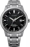 Citizen Mens Analogue Eco-Drive Watch with Titanium Strap CB0190-84E, Silver, One Size, Bracelet