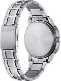 Citizen Mens Analogue Eco-Drive Watch with Titanium Strap CB0190-84E, Silver, One Size, Bracelet