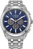 Citizen Eco-Drive Classic Peyten Stainless Steel Bracelet Watch | 41mm | CA4510-...
