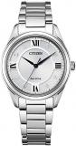 Citizen Ladies Eco-Drive Arezzo Diamond Stainless Steel Watch EM0870-58A