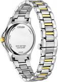Citizen Women's Eco-Drive Dress Classic Diamond Watch with 3-Hand Date and Sapphire Crystal