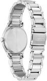 Citizen Women's Eco-Drive Axiom Silver Stainless Steel Watch, Blue Dial (Model: EM0731-54N)