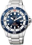 Citizen Watch Promaster BJ7111-86L [Marine Series Eco-Drive GMT Diver Blue] Shipped from Japan
