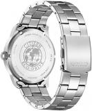 Citizen Men Analogue Eco-Drive Watch with Stainless Steel Strap BM8550-81E, Silver, One Size, Bracelet