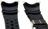 Citizen 59-S50342 Original Replacement Black Rubber Watch Band Strap fits BJ8050-08E BJ8051-05E S015791 S025648 S026547 S057892