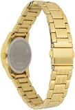 Citizen Womens Analogue Quartz Watch with Stainless Steel Strap EU6002-51P, Gold, One Size, Bracelet