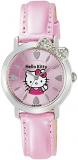 Citizen Q&Q 0001N Women's Analog Hello Kitty Watch, Waterproof, Leather Strap, Made in Japan