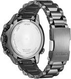 Citizen Men's Eco-Drive Promaster Navihawk A-T Chronograph Stainless Steel Bracelet Watch AT8227-56X