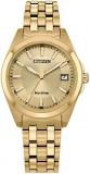Citizen Ladies' Eco-Drive Classic Peyten Watch in Gold-Tone Stainless Steel, Champagne Dial