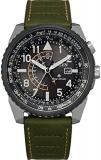 Citizen Men's Eco-Drive Promaster Air Nighthawk Pilot Watch in Stainless Steel w...