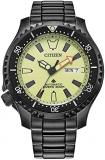 Citizen Men's Eco-Drive Promaster Dive Automatic Black IP Stainless Steel Watch,...