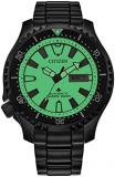 Citizen Men's Eco-Drive Promaster Dive Automatic Black IP Stainless Steel Watch, Rotating Bezel (Model: NY0155-58X)