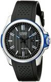 Citizen Eco-Drive Weekender Quartz Mens Watch, Stainless Steel with Polyurethane strap, Black (Model: AW1151-04E)