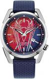 Citizen Men's Eco-Drive Marvel Spider Man Watch in Stainless Steel with Blue Pol...