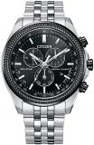 Citizen Men's Eco-Drive Classic Chronograph Watch in Stainless Steel with Perpet...