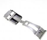 Tissot 20 mm silver T640 deployment clasp buckle for silicone straps