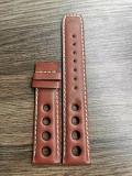 Tissot 20mm Brown Genuine Leather Strap with hole and buckle