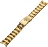 Tissot womens Stainless Steel Watch Strap Gold T605044670