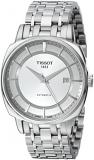 Tissot Men's 'T Lord' Silver Dial Stainless Steel Automatic Watch T059.507.11.031.00