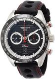 Tissot Men's PRS 516 Stainless Steel Swiss-Automatic Watch with Leather Calfskin...