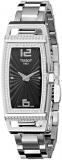 Tissot Women's T0373091105701 T-Trend Analog Display Swiss Quartz Black Watch