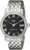 Tissot Men's T0974071105300 Bridgeport Analog Display Swiss Automatic Silver Watch