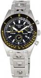 Tissot Men's T91148851 T-Sport PRS 516 Stainless Steel Black Retrograde Chronograph Watch