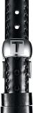 Tissot T852036538 7mm Lug Black Leather Strap