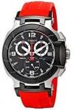 Tissot T0484172705701 T-race Men's Red Rubber Chronograph Watch
