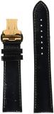Tissot unisex-adult Leather Calfskin Watch Strap Black T600034551